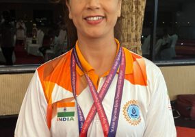 International Silver medal in asian yoga